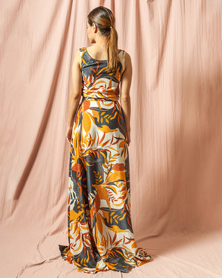Maxifalda Ocre - comprar online