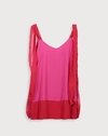 Color fucsia con rojo 