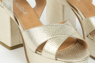 Zapato Mechi champagne - comprar online