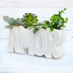 MACETA AMOR Crudo - MUDO Objetos | Objetos de diseño