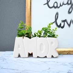 Imagen de MACETA AMOR Verde menta