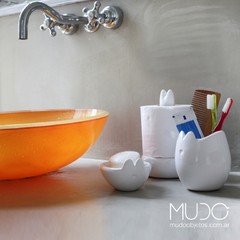linea completa baño conejo ceramica mudo objetos