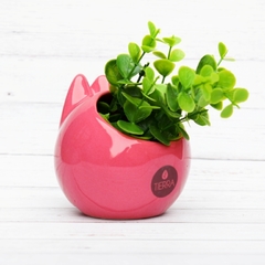 Maceta CONEJO Coral - MUDO Objetos | Objetos de diseño