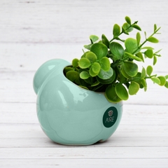 Maceta PALOMA Verde Menta - tienda online