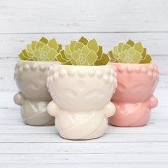 MACETA Guerrero ZEN Mediana - CRUDO - tienda online