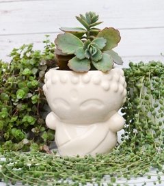 MACETA Guerrero ZEN Mediana - CRUDO - tienda online