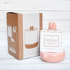 LINEA COMPLETA ROSA - ACCESORIOS DE BAÑO CONEJO - comprar online