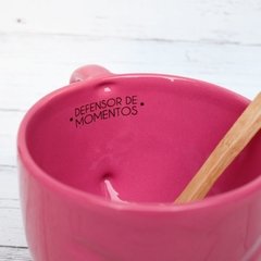 EL TAZÓN Defensor de momentos // Taza CORAL OSCURO gigante + cuchara en internet