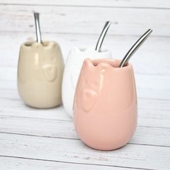 MATE OSITO - CORAL OSCURO - MUDO Objetos | Objetos de diseño