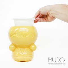 maceta guerrero xl ceramica mudo objetos