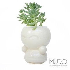 maceta guerrero xl ceramica mudo objetos