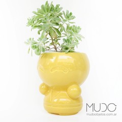 maceta guerrero xl ceramica mudo objetos