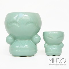 maceta guerrero xl ceramica mudo objetos