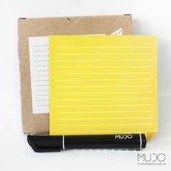 IMÁN NOTITA | IMÁN para escribir y borrar + MARCADOR - MUDO Objetos | Objetos de diseño
