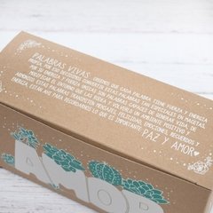 MACETA AMOR Crudo - comprar online