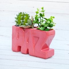 MACETA PAZ Coral Oscuro - MUDO Objetos | Objetos de diseño