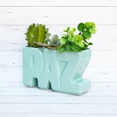 MACETA PAZ Verde Menta - MUDO Objetos | Objetos de diseño