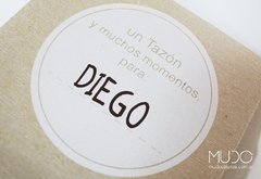 tazon defensor de momentos taza grande mug ceramica cafe con leche pausa invierno ideal regalo empresarial