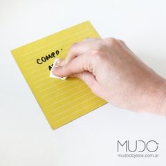 IMÁN NOTITA | IMÁN para escribir y borrar + MARCADOR - comprar online