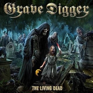 CD GRAVE DIGGER - The Living Dead + Bônus (caixa acrílica com slipcase / versão nacional)