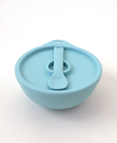 Bowl con tapa y cuchara en internet