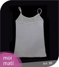 Moi Mati - Camiseta bretel de algodon y lycra - comprar online