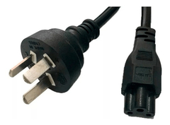 Cable Alimentación Power Tipo Trebol P/notebook 1.8m - tienda online