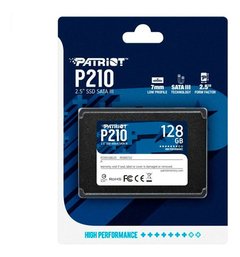 Disco Solido Ssd 128gb Patriot Sata 3 Interno P210 - CYBER PLUS