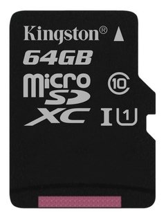 Memoria Micro Sd Sdxc 64gb Clase 10 C/ Adaptador Sd 64 Gb - comprar online