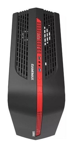 Gamemax Gabinete Atx H601 Br Black Red Sin Fuente Gamer - CYBER PLUS