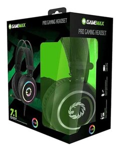 Gamemax Auricular Microfono Gamer Rgb Led Hg3500 Pro Usb 7.1 - CYBER PLUS