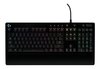 Teclado Gamer Logitech Serie G Prodigy G213 Qwerty Español Color Negro Con Luz Rgb