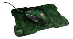 Kit Combo Mouse Gamer Trust + Pad Mouse Rixa Camuflado