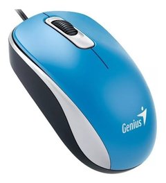 Mouse Genius Dx-110 Usb Azul Marino