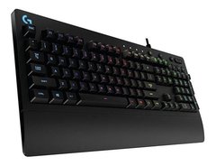 Teclado Gamer Logitech Serie G Prodigy G213 Qwerty Español Color Negro Con Luz Rgb - comprar online