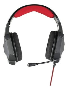 Auriculares Trust Carus Negro Y Rojo - comprar online