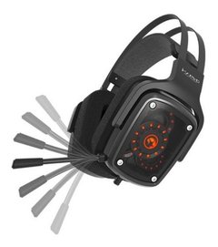Imagen de Auriculares Gamer Marvo Scorpion Hg9046 Negro Con Luz Led