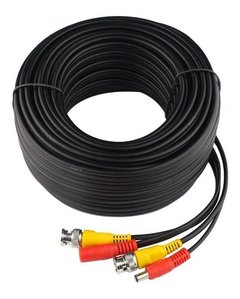 Cable P/ Camara Cctv 18 Mts Video + Alimentacion Bnc - comprar online