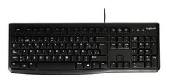Teclado Logitech K120 Qwerty Español España Color Negro