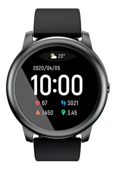 Smartwatch Haylou Solar 1.28 Caja 45.3mm De Pc Y Abs, Malla Negra De Silicona Ls05 - comprar online