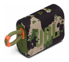Parlante Jbl Go 3 Portátil Con Bluetooth Squad
