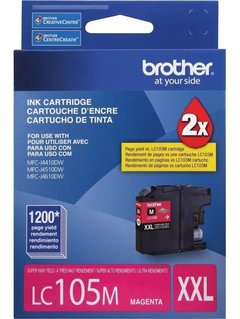 Cartucho Brother Lc-105 Magenta 1,200 Paginas - comprar online