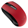 Mouse Inalámbrico Recargable Genius Eco-8100 Rojo