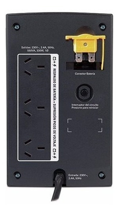 Ups Apc Back 550va 230v (tomas Iram) Bx550ci-ar - tienda online