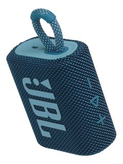 Parlante Jbl Go 3 Portátil Con Bluetooth Blue - comprar online
