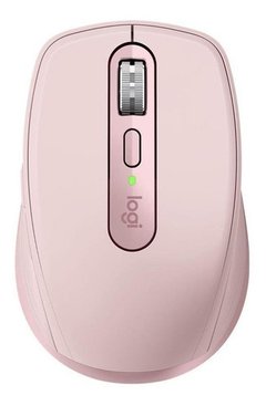 Mouse Inalámbrico Recargable Logitech Mx Anywhere 3 Rosado