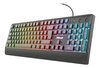Teclado Gamer Trust Ziva Retroiluminado Español Pc Ps4 Xbox