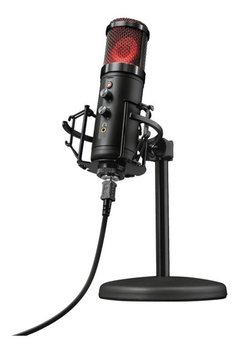 Microfono Condensador Trust Exxo Podcast Gamer Rgb Streaming