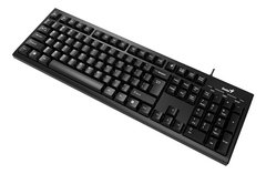 Teclado De Una Mano Genius Smart Kb-100 Qwerty Español Color Negro - comprar online