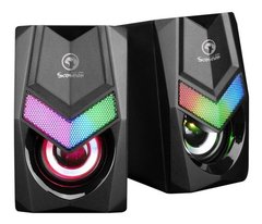 Parlantes Pc Marvo 2.0 Sg118 Scorpion Gamer Led Usb